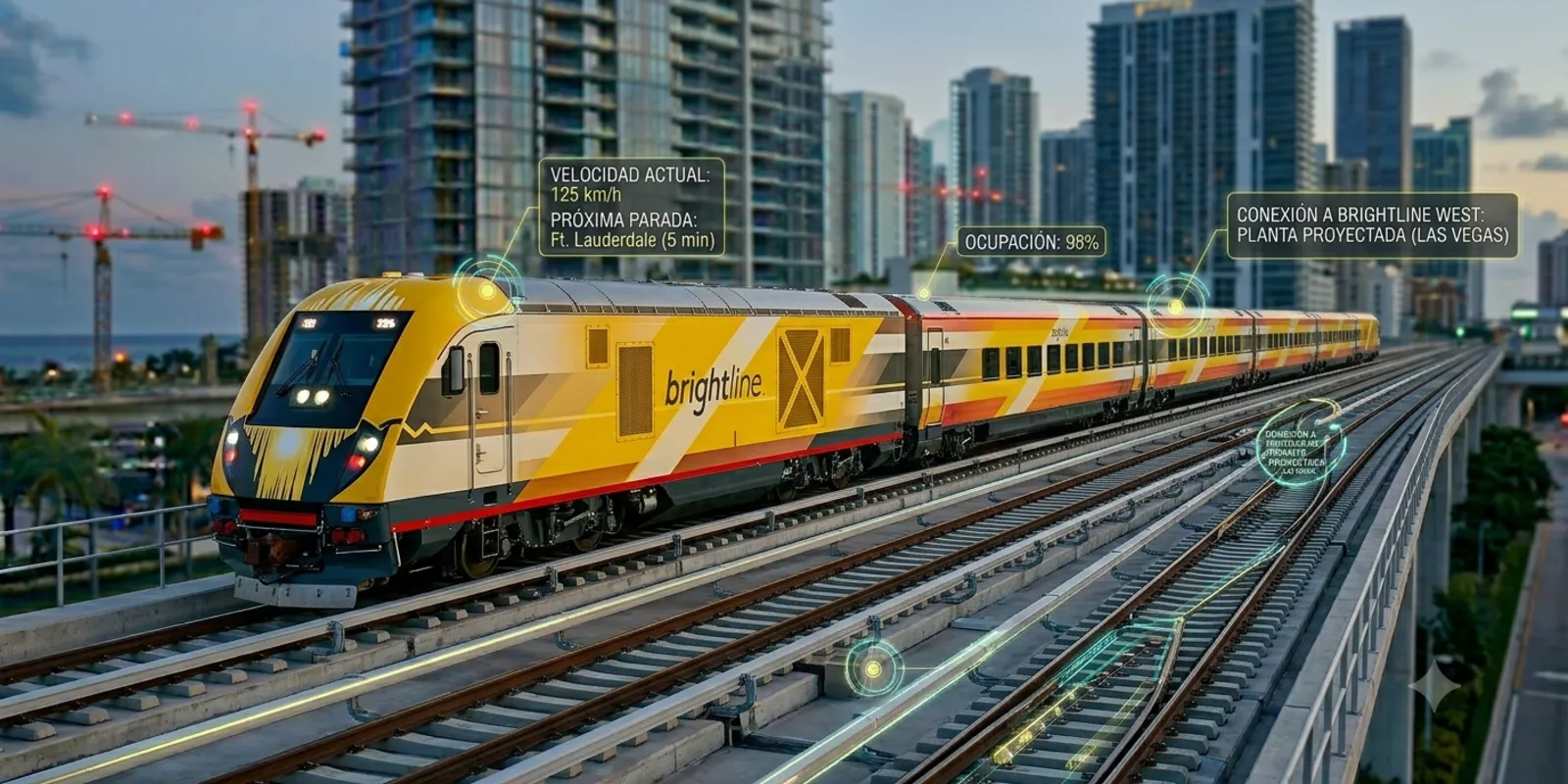 El "Efecto Brightline": Las nuevas zonas doradas para invertir en Florida (más allá de la costa)